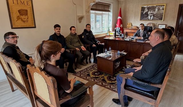 Kemaliye'de İlçe Av Komisyonu Toplantısı yapıldı