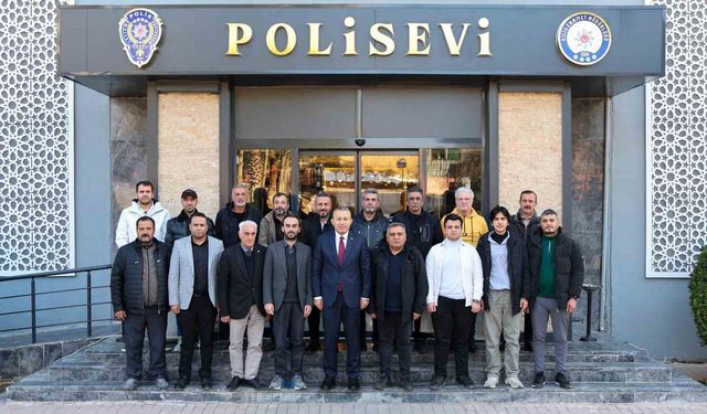 Kilis Valisi Tahir Şahin basın mensuplarıyla buluştu