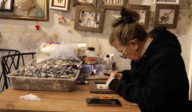 Kırşehir'de taş süsleme sanatının son temsilcisi çırak bulamamaktan dertli