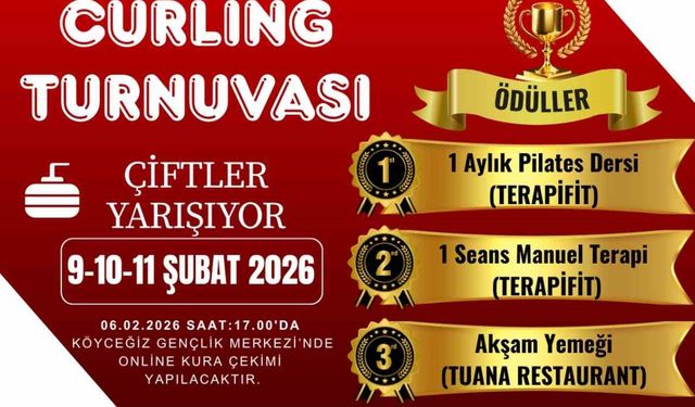 Köyceğiz'de ödüllü Floor Curling Turnuvası düzenlendi