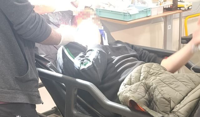 Malatya'da otobüs ile otomobil çarpıştı: 2 yaralı