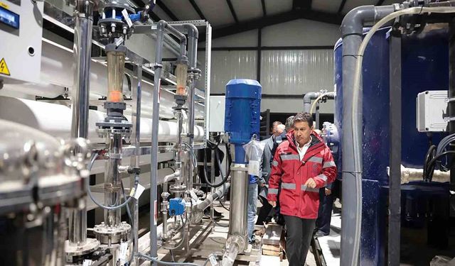 Milas Kazıklı ve Bozbük 'Tuzlu su arıtma tesisi' tamamlandı