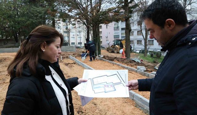 Osmangazi'de parklar yenileniyor