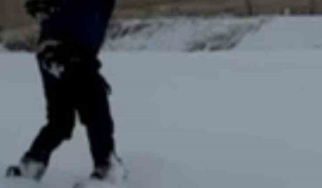 Peribacaları arasında kayak keyfi