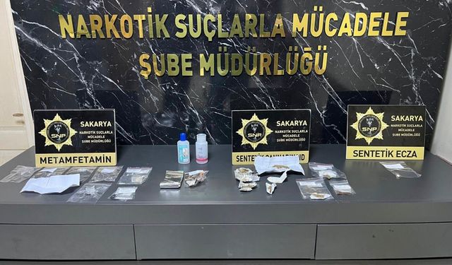 Sakarya Emniyeti zehir tacirlerine göz açtırmıyor: 7 gözaltı