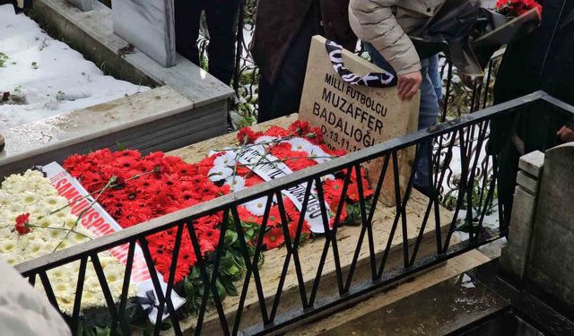 Samsunsporlu eski futbolcu Muzaffer Badalıoğlu, Zonguldak'ta anıldı