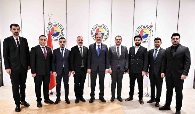 TOBB Van GGK'dan Hisarcıklıoğlu'na ziyaret