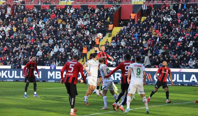 Trendyol Süper Lig: Gaziantep FK: 1 - Konyaspor: 1 (Maç sonucu)