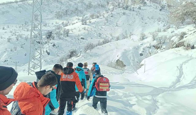 Tunceli'de 108 yaşındaki kadın için ekipler seferber oldu