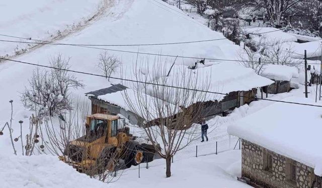 Tunceli'de karla mücadele çalışmalarını aralıksız sürdürüyor