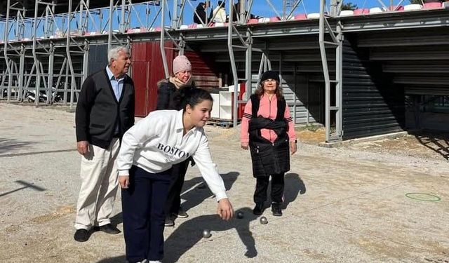 Ula'da sporun birleştirici gücü kuşaklar Bocce sahasında buluştu