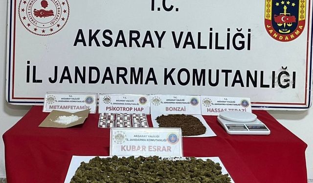 Uyuşturucu taciri jandarmanın operasyonuyla yakalandı