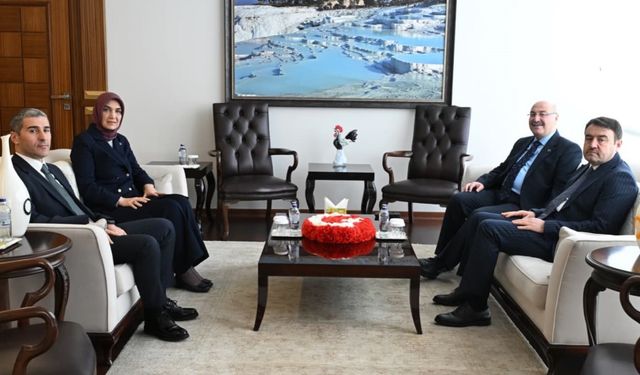 Vali Musa Işın, Denizli, Afyonkarahisar ve Uşak valileri ile bir araya geldi