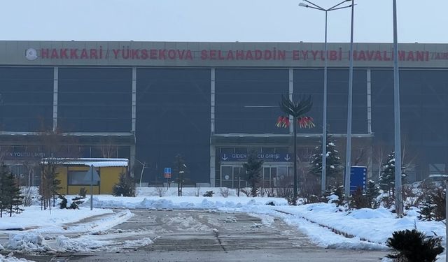 Yüksekova'da olumsuz hava şartları ulaşımı etkiledi