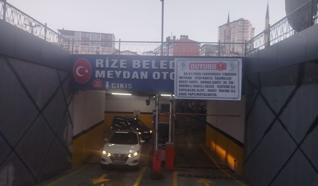 Rize Belediyesi Kartlı Sisteme Geçiyor
