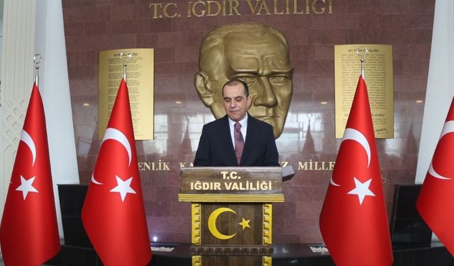 Iğdır Valisi Mustafa Fırat Taşolar Görevine Başladı