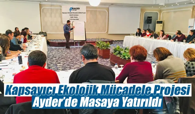 KACED Başkanı Yeğen’den Ekolojik Mücadele Vurgusu