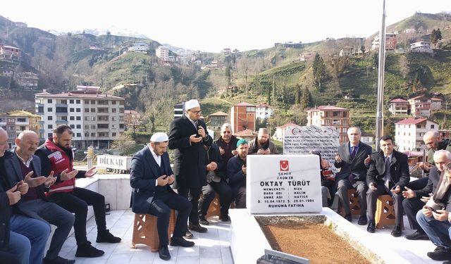 Rizeli Şehit şehadetinin yıldönümünde  anıldı