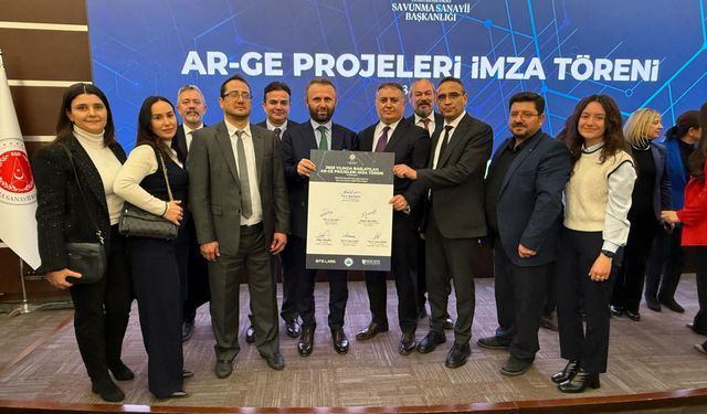 RTEÜ ile Savunma Sanayi Başkanlığı imza attı