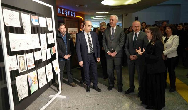 30 ülkeden 350 sanatçı posta sanatıyla 'asrın felaketi'ni anlattı