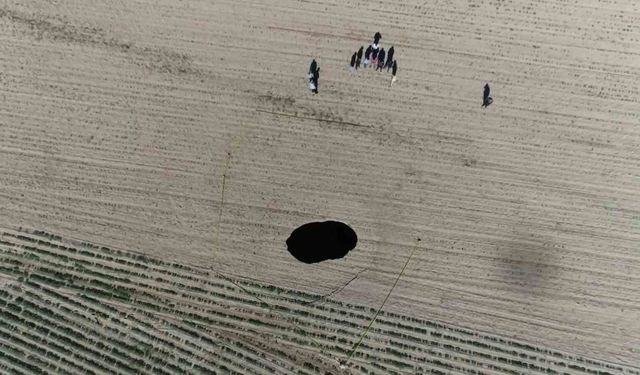 Aksaray'da korkutan obruk tehlikesi: 9'u büyük 86 obruk var