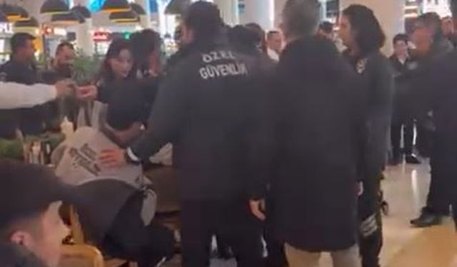 Alışveriş merkezinde çıkan kavgada güvenlik görevlisi bıçaklandı