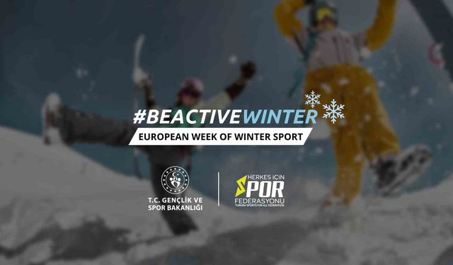 Avrupa Kış Spor Haftası başladı