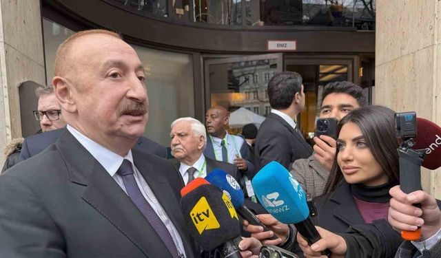 Azerbaycan Cumhurbaşkanı Aliyev: 'Bugün Azerbaycan hem Doğu'da hem Batı'da ihtiyaç duyulan bir ülkedir'