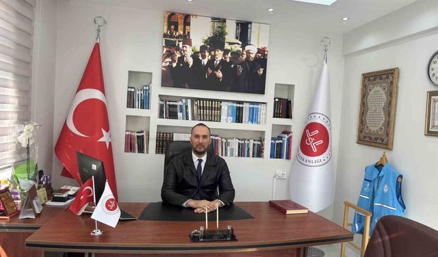 Babaeski'nin yeni müftüsü göreve başladı