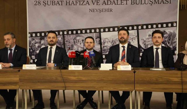 Bakan Gürlek, Nevşehir'de 28 Şubat mağdurlarıyla buluştu