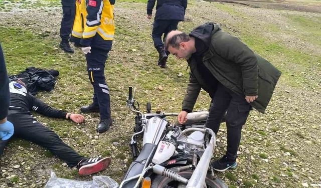 Batman'da motosiklet kazası: 1 yaralı