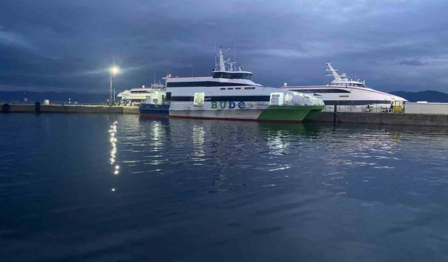 BUDO'nun bazı seferleri olumsuz hava şartları nedeniyle iptal edildi