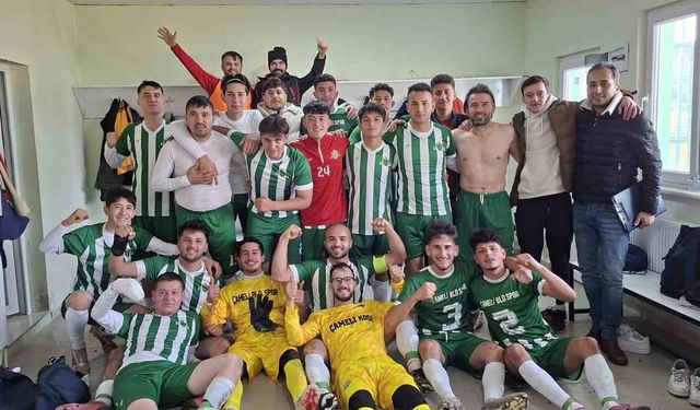 Çameli Belediyespor Süper Amatör için Play-Off'a kaldı