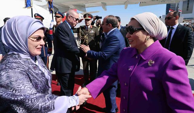 Cumhurbaşkanı Erdoğan, Mısır'da