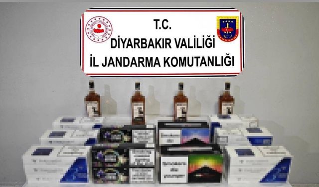 Diyarbakır'da kaçakçılık operasyonları: 51 şahıs hakkında işlem yapıldı