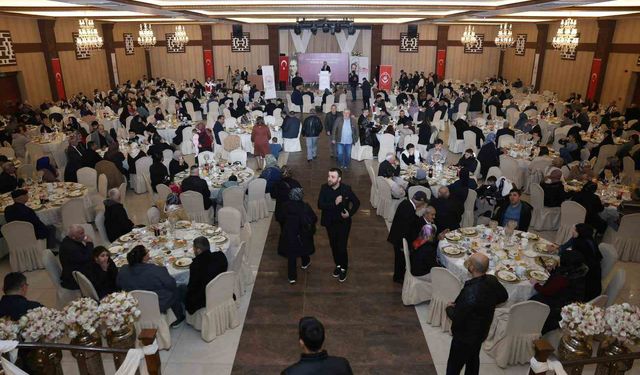 Düzce'de gaziler ve şehit yakınları iftar sofrasında buluştu