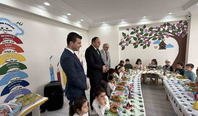 Erbaa'da 200 çocuk tekne orucunda buluştu