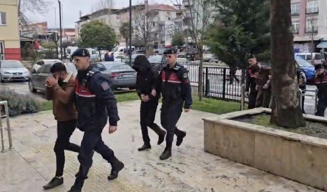 Erbaa'da bağ evinden hırsızlık yapan 6 şüpheli yakalandı