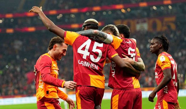 Galatasaray'dan 55 puan, 55 gol