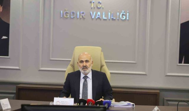 İçişleri Bakan Yardımcısı Mehmet Sağlam Iğdır'da Güvenlik Verilerini Açıkladı