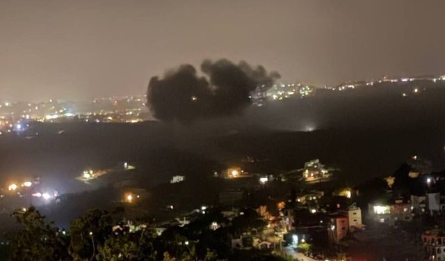 İsrail ordusundan Lübnan'a saldırı: 'Hizbullah altyapıları vuruldu'