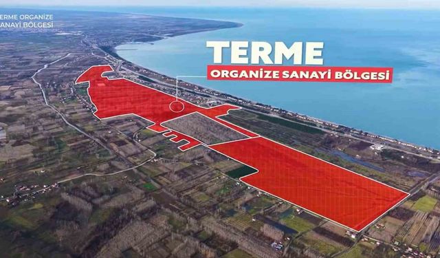 Karadeniz kıyısında dev sanayi alanı: Terme OSB'de ilk etap tahsise açıldı