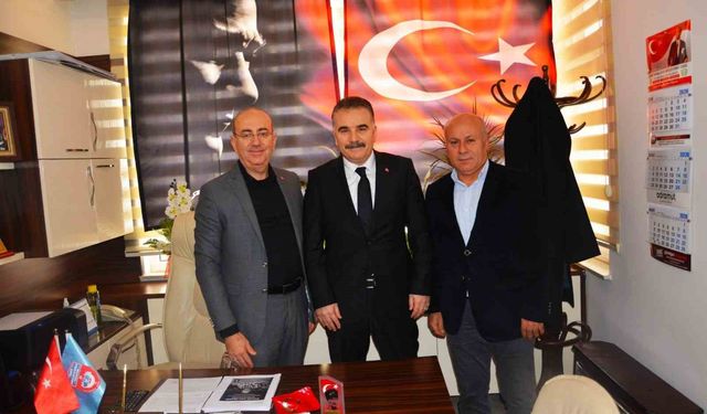 Kaymakam Ahmet Odabaş'tan esnaf ve meslek odalarına ziyaret