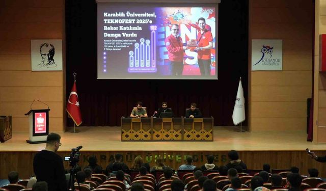 KBÜ'lü öğrencilere TEKNOFEST 2026 süreci anlatıldı