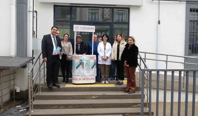 Kilis'te 'Dünya Sigarayı Bırakma Günü'nde vatandaşlar bilgilendirildi