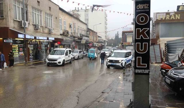 Kilis'te yağış etkili oluyor