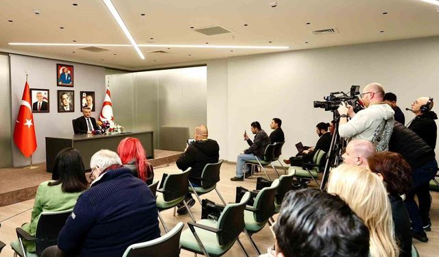 KKTC Cumhurbaşkanı Erhürman: 'Dönüşümlü başkanlık gibi temel başlıklar netleşmeden ikinci aşamaya geçilmesi mümkün değildir'