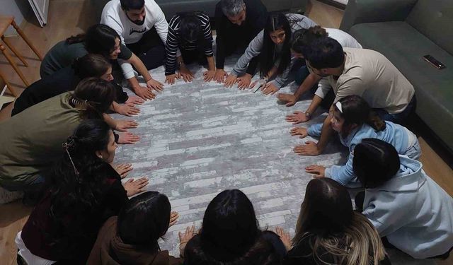 Koruma altındaki çocuklardan 'Yemekteyiz' etkinliği