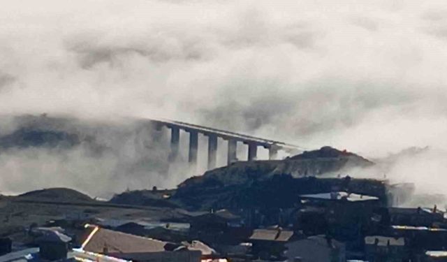 Kulp'ta sis etkili oldu