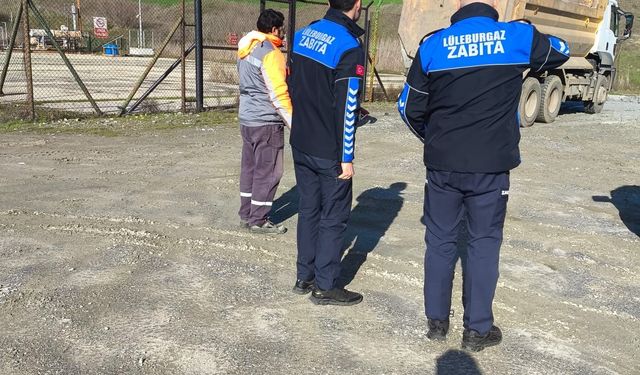 Lüleburgaz'da çevreyi kirletenlere 155 bin TL ceza